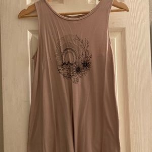 Graphic workout tank